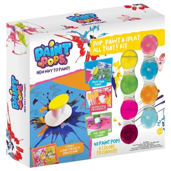 Paint Pops Shake & Paint Pop Pen Kit - 4972-T